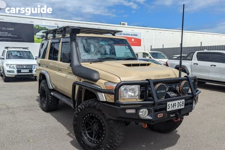 Beige 2020 Toyota Landcruiser Wagon Gxl (4X4)