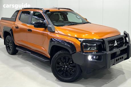 Orange 2024 Mitsubishi Triton Double Cab Pick Up Gsr (4X4)