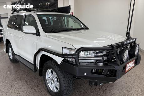 White 2020 Toyota Landcruiser Wagon Lc200 Gxl (4X4)