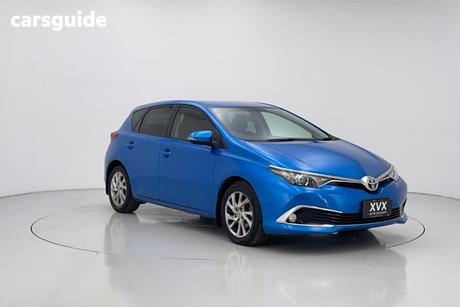 Blue 2016 Toyota Corolla Hatchback Ascent Sport