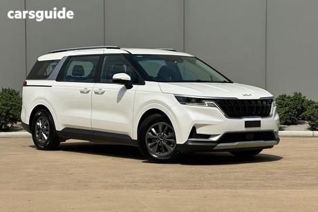 White 2022 Kia Carnival Wagon S