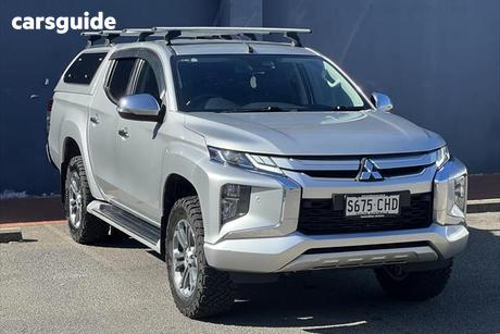 Silver 2020 Mitsubishi Triton Double Cab Pick Up Gls (4X4)