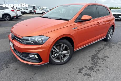 Orange 2018 Volkswagen Polo Hatchback 85 Tsi Comfortline