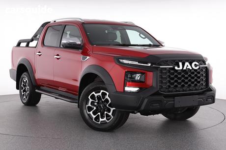 Red 2025 JAC T9 UTE Dual Cab Pick-up Haven (4X4)