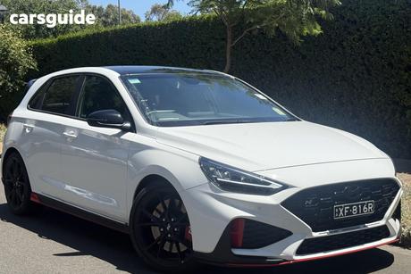 White 2025 Hyundai I30 Hatchback N Premium
