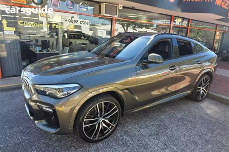 Beige 2020 BMW X6 Coupe Xdrive30D M Sport