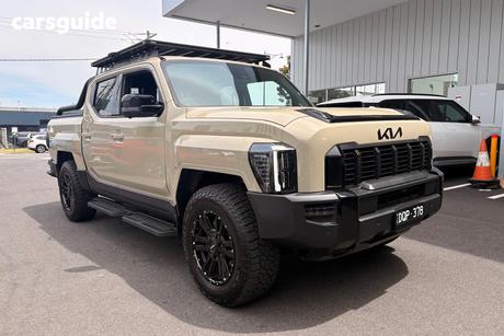 Beige 2025 Kia Tasman Double Cab Pick Up X-Pro (4X4) (0.9T) Bdy Fender