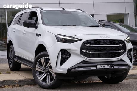 White 2025 Isuzu MU-X Wagon Ls-T (4X4)