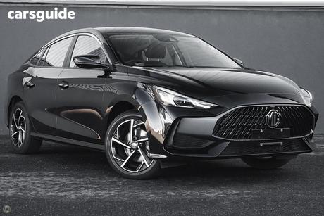 Black 2023 MG MG5 Sedan Essence