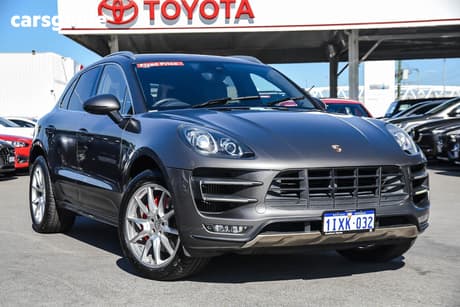 Grey 2014 Porsche Macan Wagon Turbo
