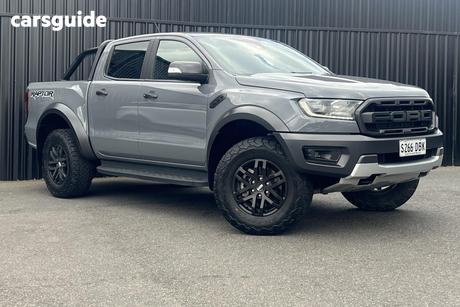 Grey 2019 Ford Ranger Double Cab Pick Up Raptor 2.0 (4X4)