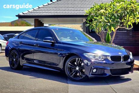 Blue 2016 BMW 430I Coupe Gran Coupe M Sport