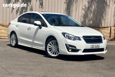 White 2015 Subaru Impreza Sedan 2.0I-S (Awd)