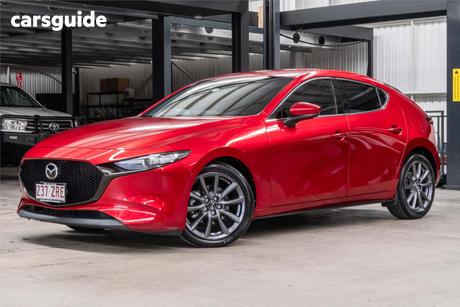 Red 2019 Mazda 3 Hatchback G25 Gt