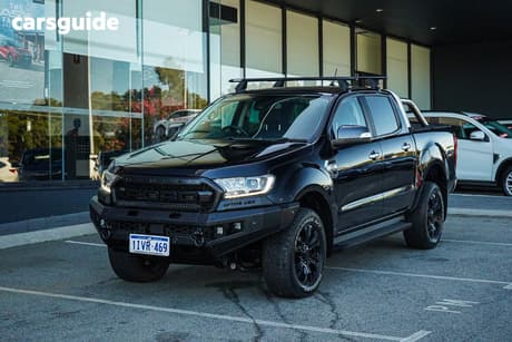 Black 2021 Ford Ranger Double Cab Pick Up Xlt 2.0 (4X4)