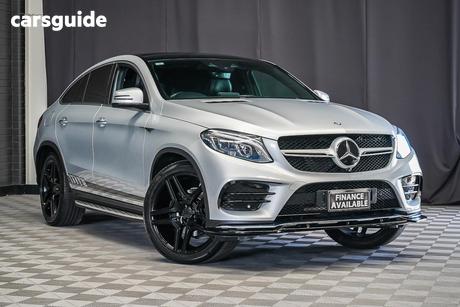 Silver 2016 Mercedes-Benz GLE350 Coupe D 4Matic