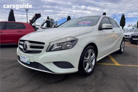 White 2013 Mercedes-Benz A180 Hatchback Be