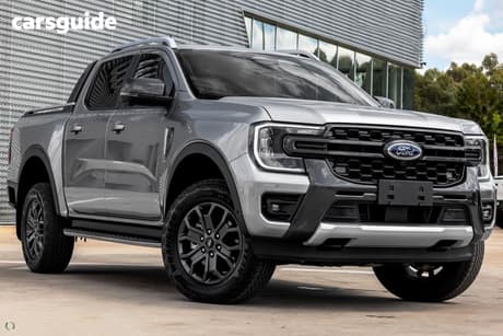 Silver 2022 Ford Ranger Double Cab Pick Up Wildtrak 2.0 (4X4)