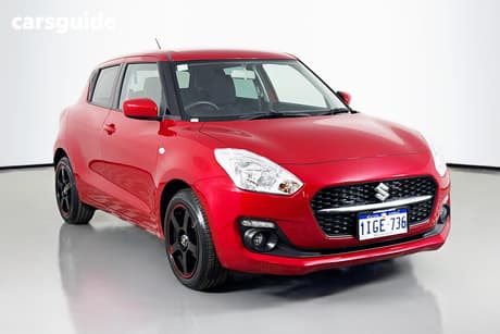 Red 2023 Suzuki Swift Hatchback Gl Navi