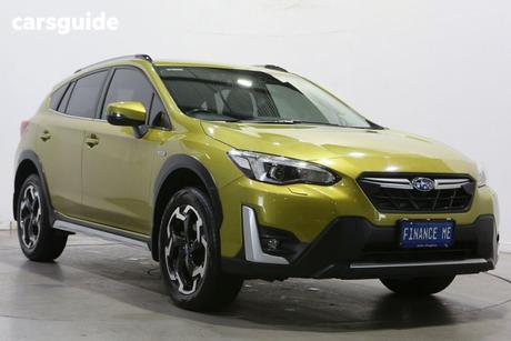 Yellow 2021 Subaru XV Wagon Hybrid S Awd