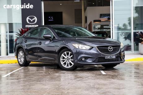 Grey 2013 Mazda 6 Sedan Touring