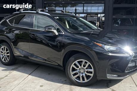 Black 2015 Lexus NX300H Wagon Luxury Hybrid (Fwd)