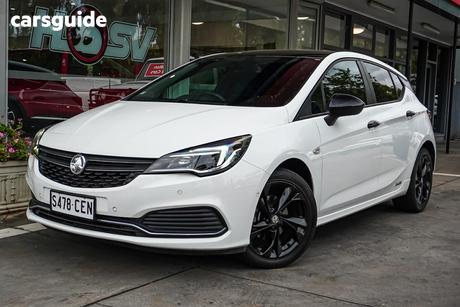 White 2019 Holden Astra Hatchback Rs