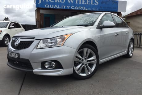 Silver 2013 Holden Cruze Sedan Sri V
