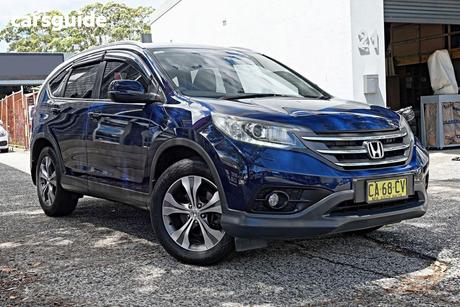 Blue 2014 Honda CR-V Wagon Dti-L (4X4)