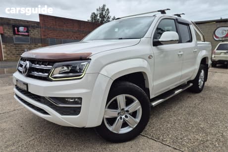 White 2017 Volkswagen Amarok Dual Cab Utility V6 Tdi 550 Highline