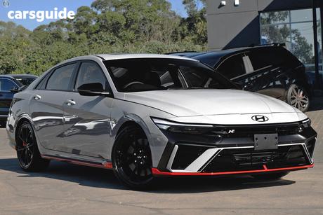 Grey 2026 Hyundai I30 Sedan N Premium