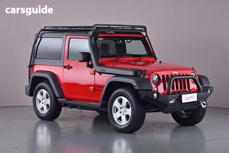 Red 2017 Jeep Wrangler Softtop Sport (4X4)