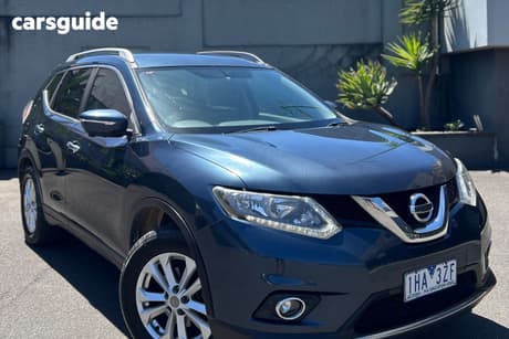 Blue 2016 Nissan X-Trail Wagon St-L (Fwd)