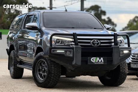 Grey 2016 Toyota Hilux Dual Cab Utility Sr5 (4X4)