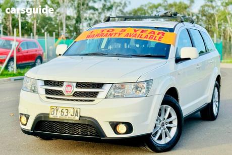 White 2013 Fiat Freemont Wagon