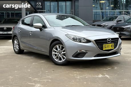 Silver 2014 Mazda 3 Hatchback Touring