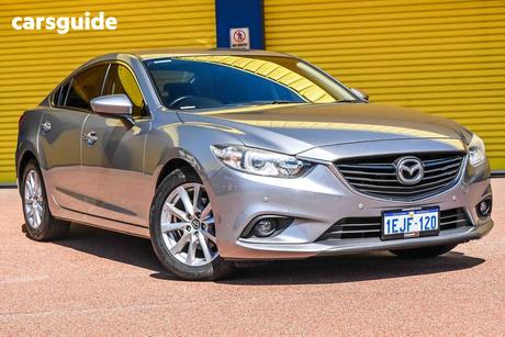 Silver 2013 Mazda 6 Sedan Touring