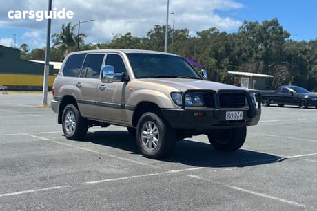 Gold 2002 Toyota Landcruiser Wagon Gxl (4X4)