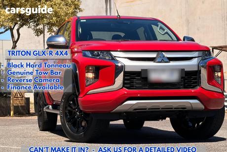 Red 2020 Mitsubishi Triton Double Cab Pick Up Glx-R (4X4)