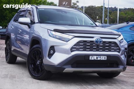 Silver 2024 Toyota RAV4 Wagon Cruiser (Awd) Hybrid