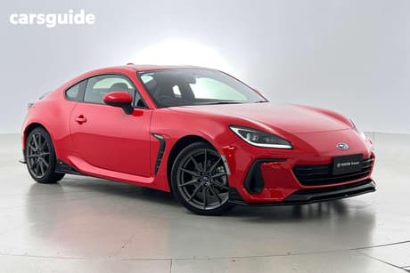 Red 2022 Subaru BRZ Coupe S