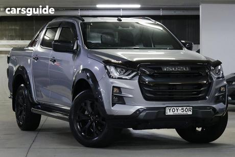 Silver 2023 Isuzu D-MAX Crew Cab Utility X-Terrain (4X4)