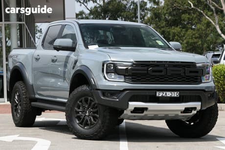 Grey 2025 Ford Ranger Double Cab Pick Up Raptor 3.0 (4X4)