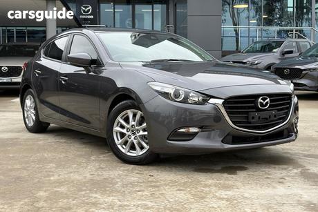 Grey 2018 Mazda 3 Hatchback Neo Sport