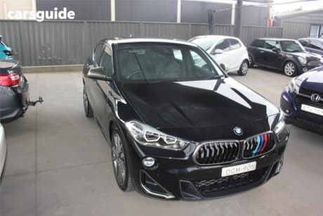 Black 2020 BMW X2 Wagon M35I