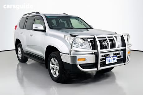 Silver 2012 Toyota Landcruiser Prado Wagon Gxl (4X4)
