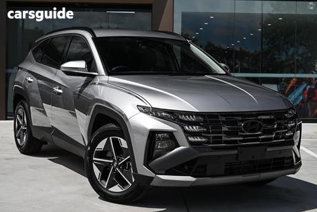 Silver 2026 Hyundai Tucson Wagon Elite Hybrid (Fwd)