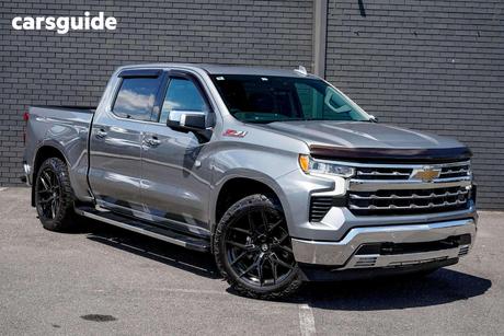 Grey 2023 Chevrolet Silverado Crew Cab Pickup 1500 Ltz Premium Tech Pack