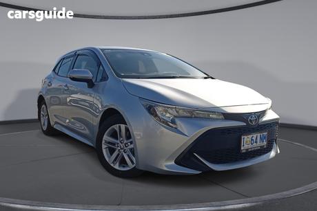 Silver 2019 Toyota Corolla Hatchback Ascent Sport