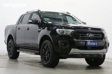 Black 2021 Ford Ranger Double Cab Pick Up Wildtrak 3.2 (4X4)